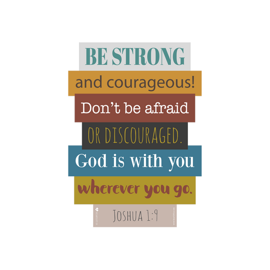 Be Strong wall decal