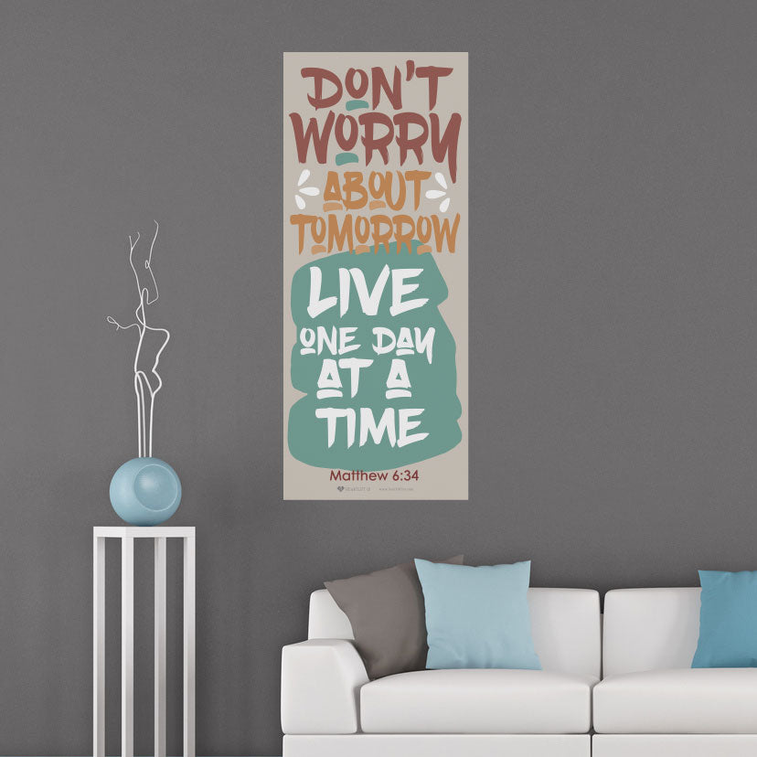 Don't Worry wall decal