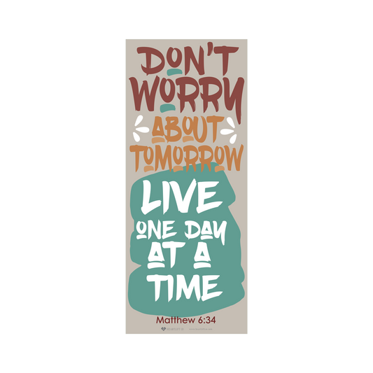 Don't Worry wall decal